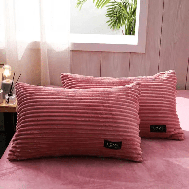 Velzora - Housse de couette en velours texturé – Toucher doux et chaleureux | Velzora
