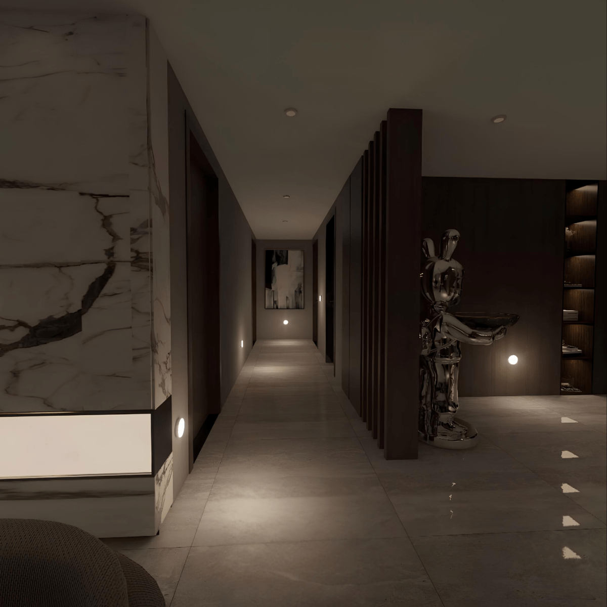 Velzora - Lampe murale LED détecteur de mouvement en ABS | Velzora