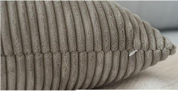 Velzora - Housse de coussin en velours côtelé doux et texturé | Velzora