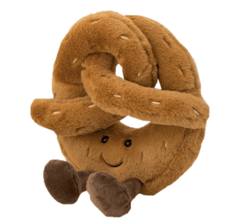 Velzora - Peluche décorative moelleuse forme croissant | Velzora