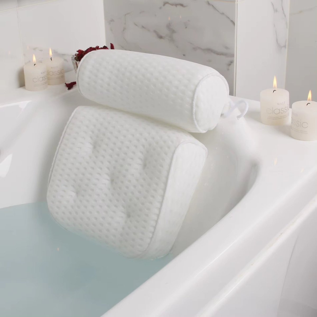 Velzora - Coussin de bain en maille 3D respirante | Velzora