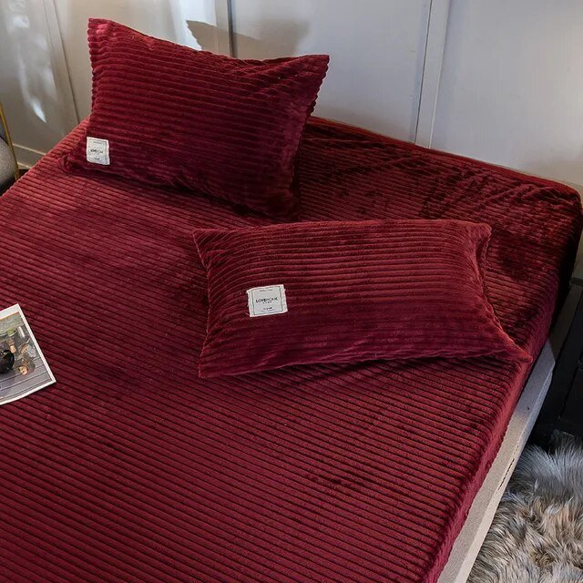 Velzora - Housse de couette en velours texturé – Toucher doux et chaleureux | Velzora